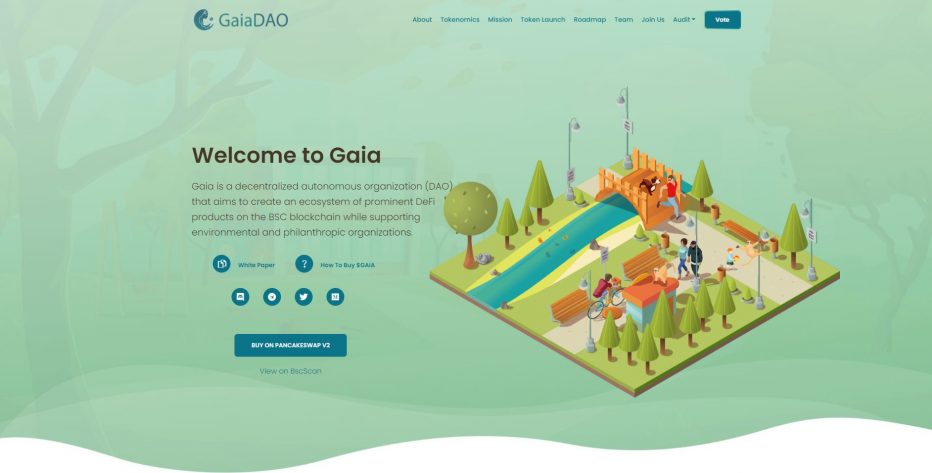 Бесплатная раздача криптовалют GaiaDAO