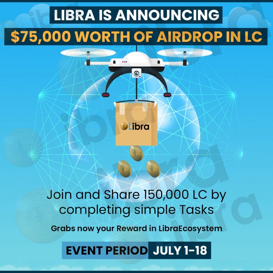 Бесплатная раздача криптовалют Libra Ecosystem